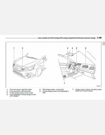 subaru legacy 2019 owners manual